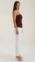 Sleeveless Eden Top - Lightweight Cotton Blend - Casual Summer Wear - Women's Fashion Top