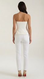 Sleeveless Eden Top - Lightweight Cotton Blend - Casual Summer Wear - Women's Fashion Top