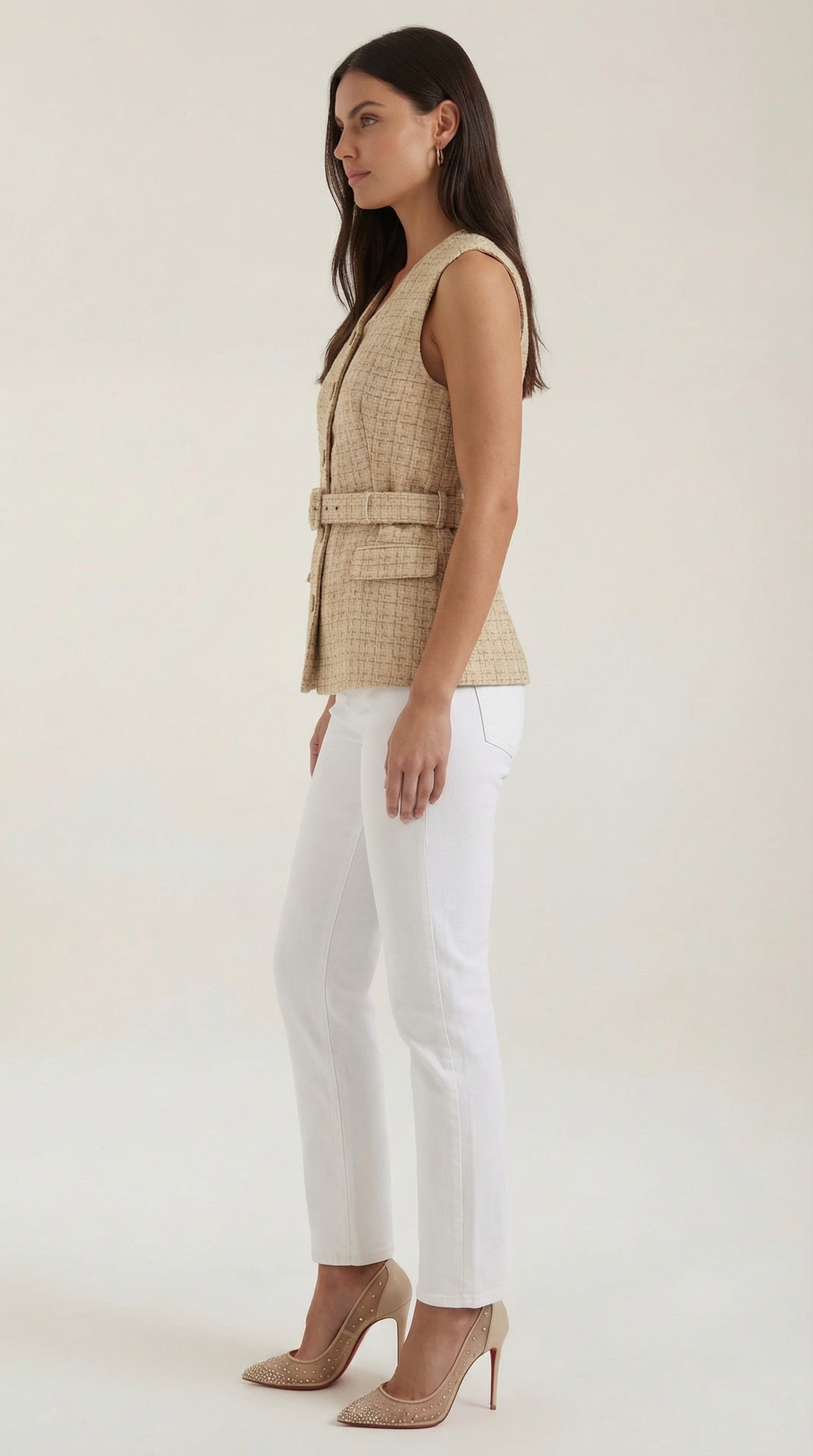 Sleeveless Women's Top - Lightweight Cotton Blend - Casual Everyday Wear - Available in Multiple Colors