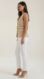 Sleeveless Women's Top - Lightweight Cotton Blend - Casual Everyday Wear - Available in Multiple Colors