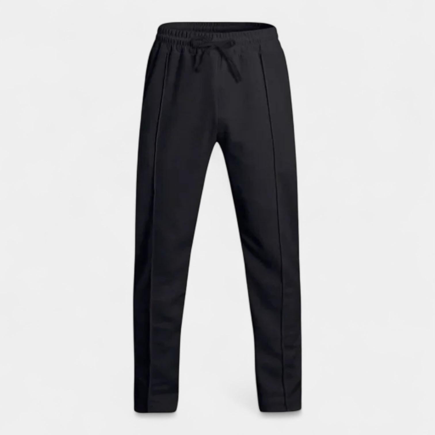 Slim Fit Stretch Tapered Pants for Men - Comfortable Casual Wear in Soft Fabric - Ideal for Everyday and Office Use