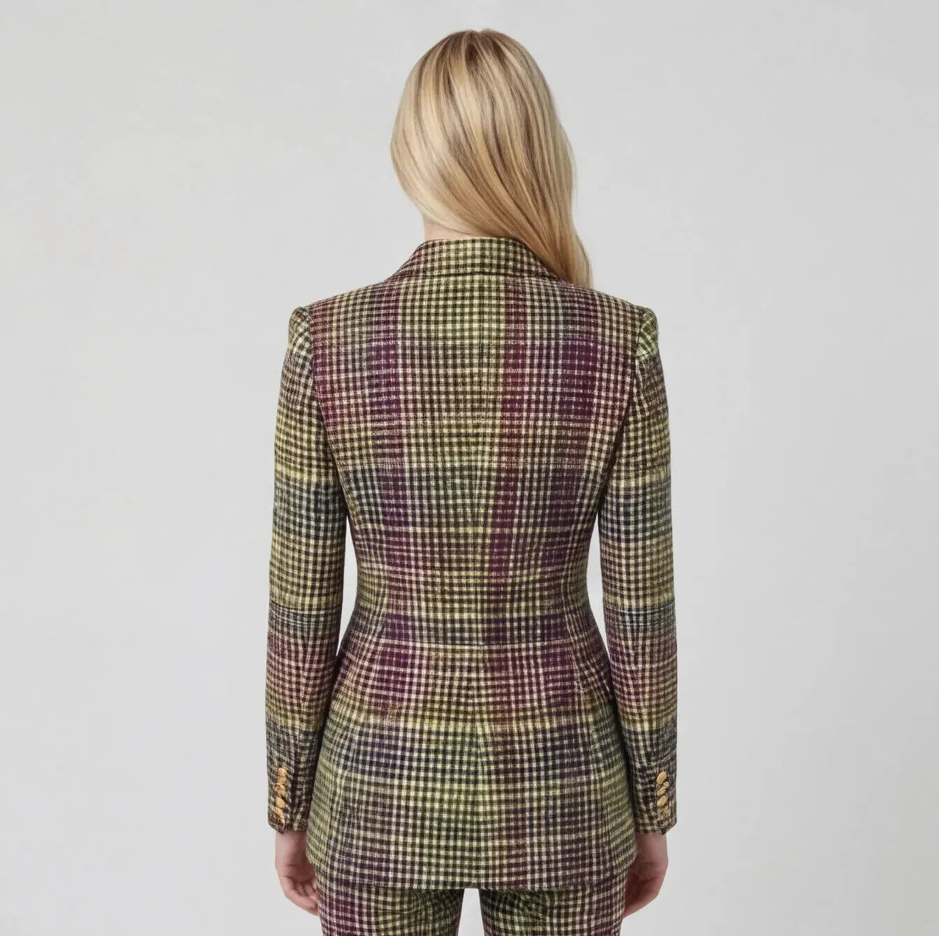 Soft Fabric Trouser Suit Women UK – Women's Blazer & Trousers Set, Office Wear Formal Occasion