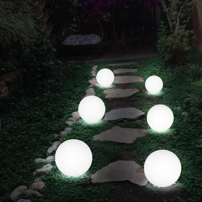 Spherical Garden Lighting – Outdoor GlowSphere for Garden, Patio – Decorative, Outdoor