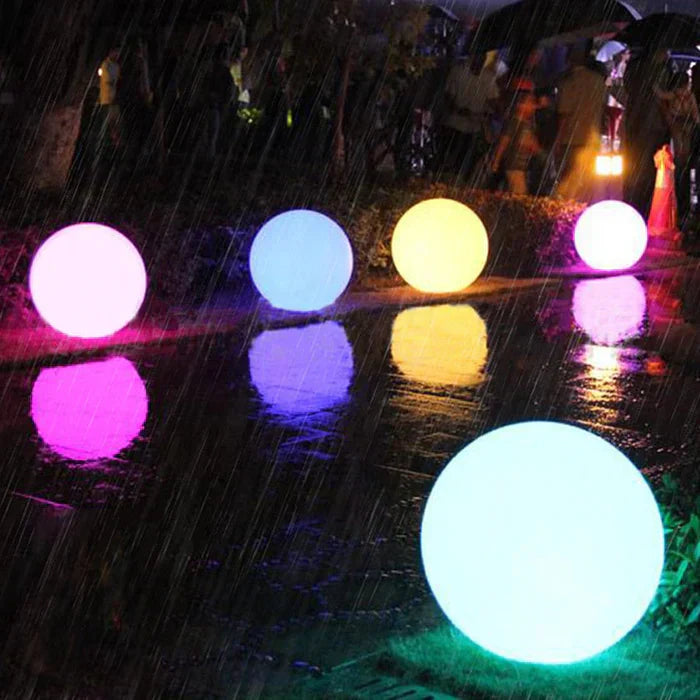 Spherical Garden Lighting – Outdoor GlowSphere for Garden, Patio – Decorative, Outdoor