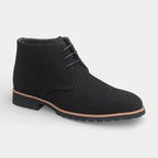 Vegan Leather Chukka Boots for Men – Lace-Up Chelsea Style for Casual Wear