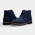Vegan Leather Chukka Boots for Men – Lace-Up Chelsea Style for Casual Wear