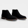 Vegan Leather Chukka Boots for Men – Lace-Up Chelsea Style for Casual Wear