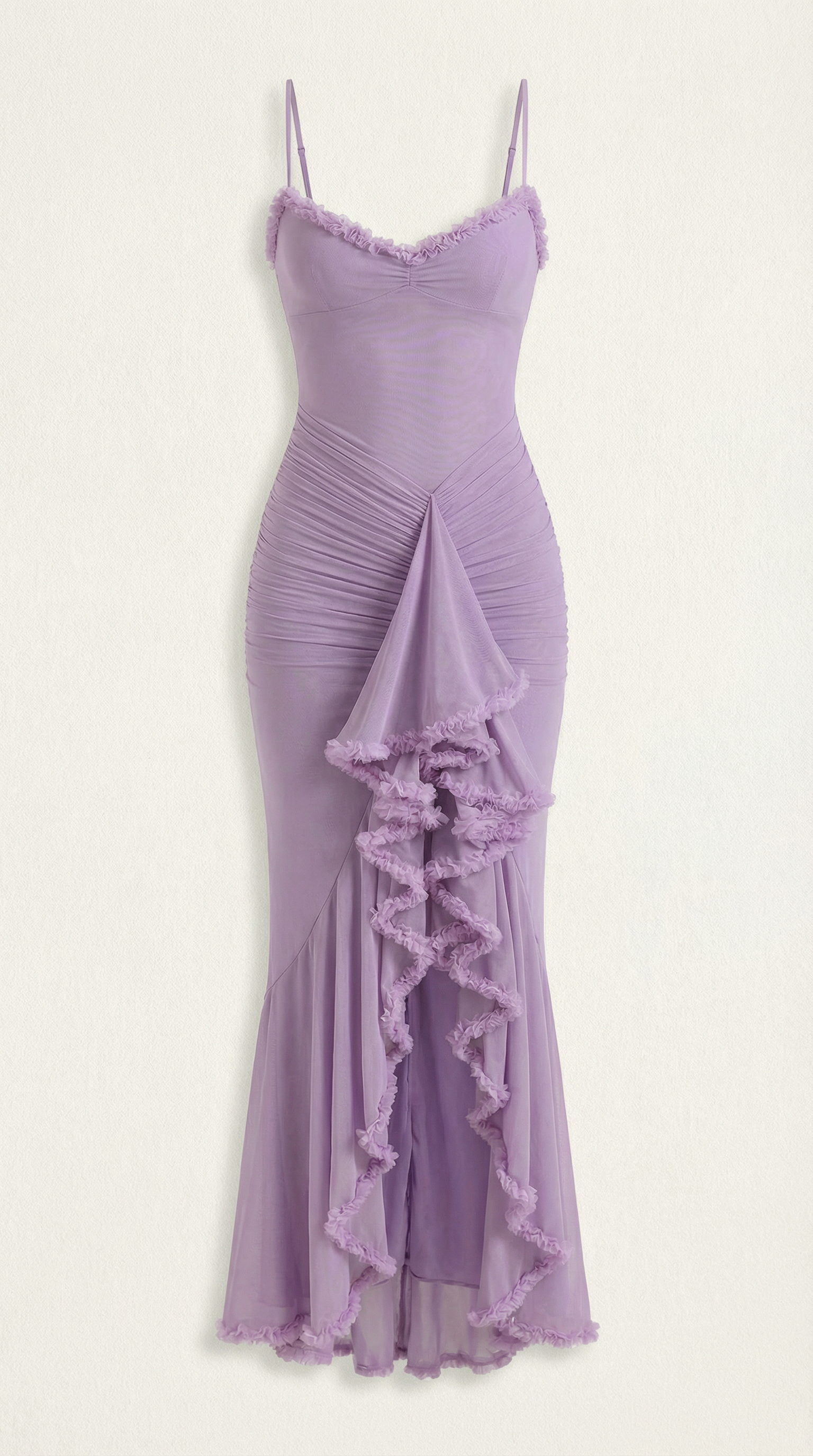 Wisteria Floral Maxi Dress - Lightweight Cotton Blend - Casual Summer Wear - Sleeveless Design