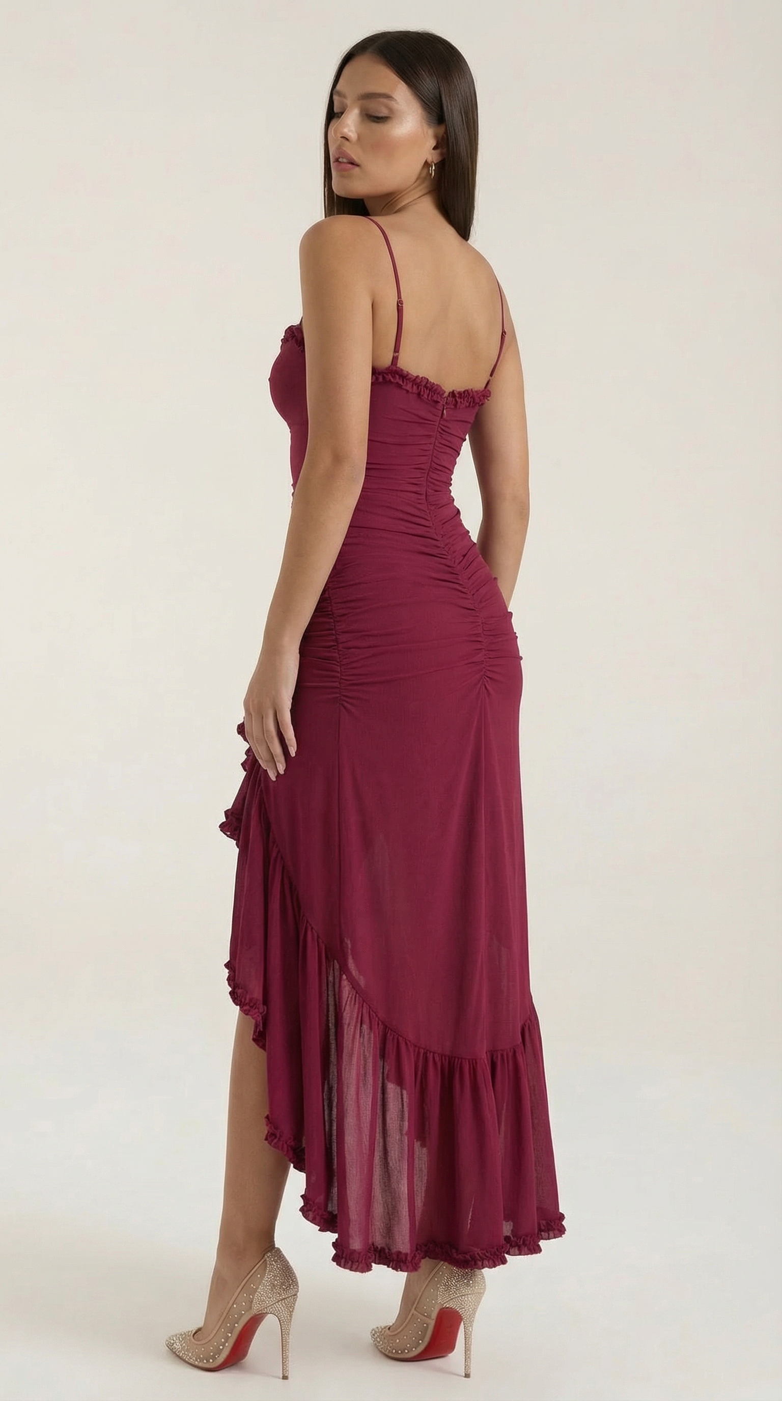 Wisteria Floral Maxi Dress - Lightweight Cotton Blend - Casual Summer Wear - Sleeveless Design