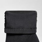 Women's Ankle Boots - Pointed Toe, Block Heel, Zig-Zag Stitching - Stylish Footwear for Casual and Formal Occasions