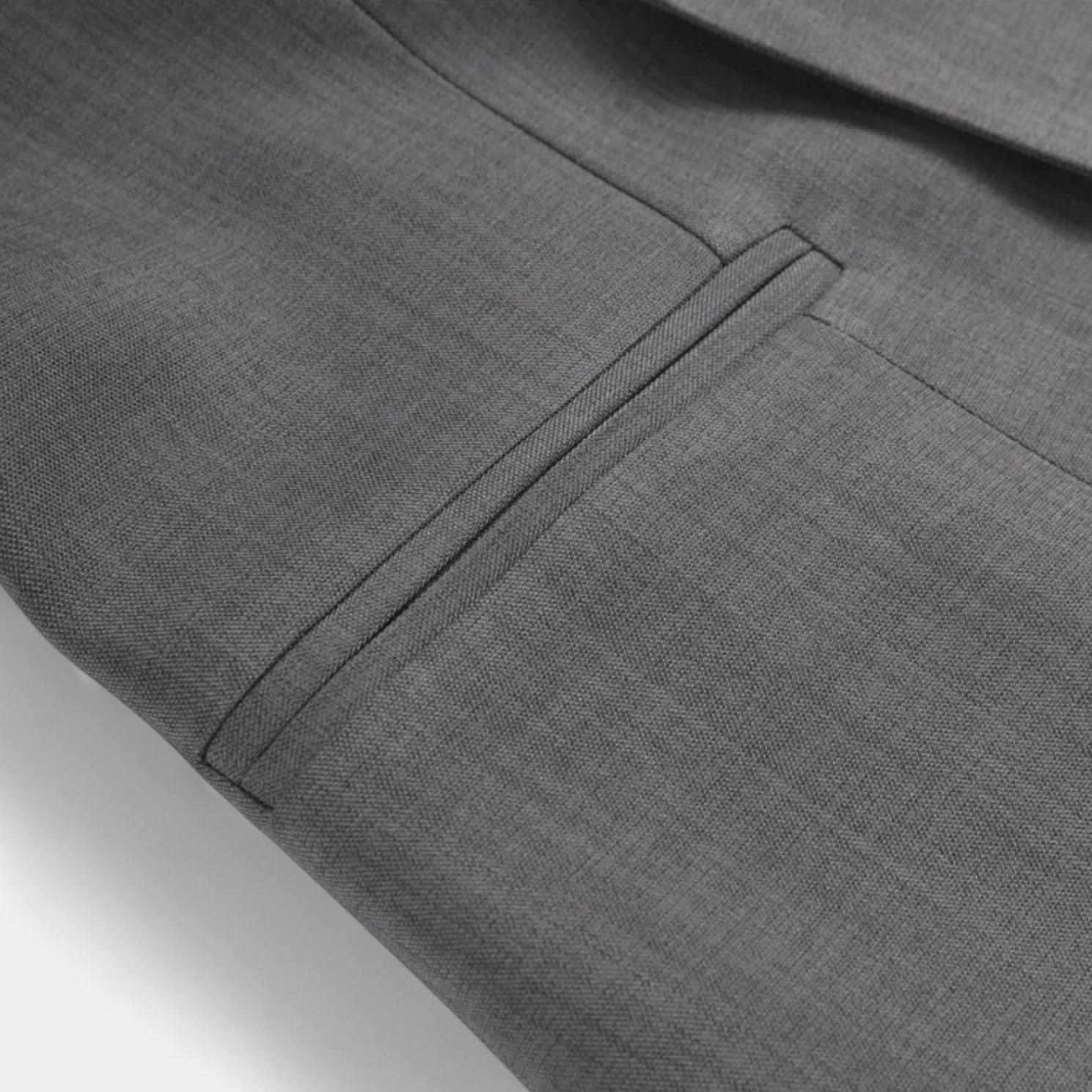 Women's Single-Button Blazer Jacket - Tailored Fit - Professional Office Wear - Versatile Business Attire