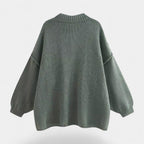 Women's Soft Knitted Oversized Cardigan for Casual Wear - Cozy Layering Piece