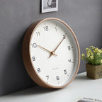 Wooden Wall Clock – Nordic Design, Home Decor – Living Room, Gift