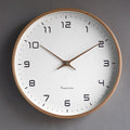 Wooden Wall Clock – Nordic Design, Home Decor – Living Room, Gift