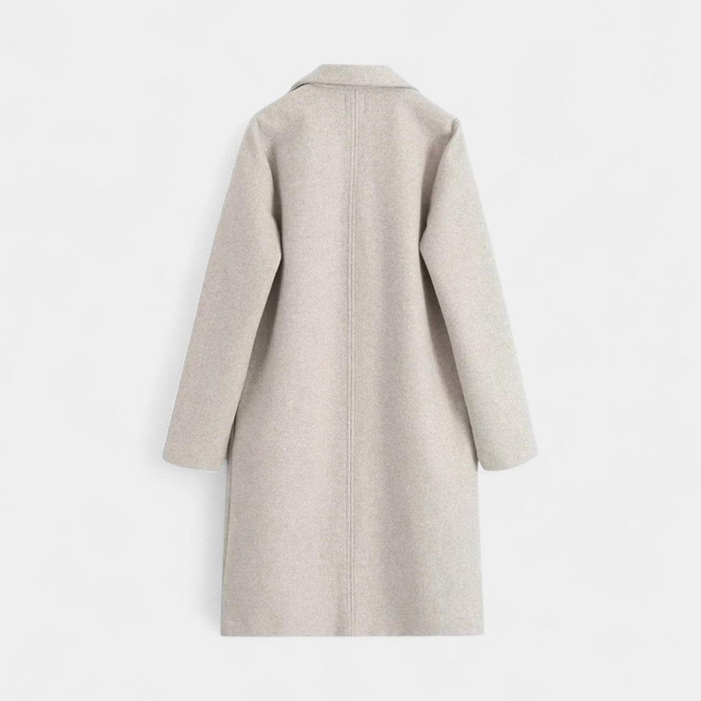 Wool Trench Coat for Women - Classy One-Piece Design for Stylish Outerwear