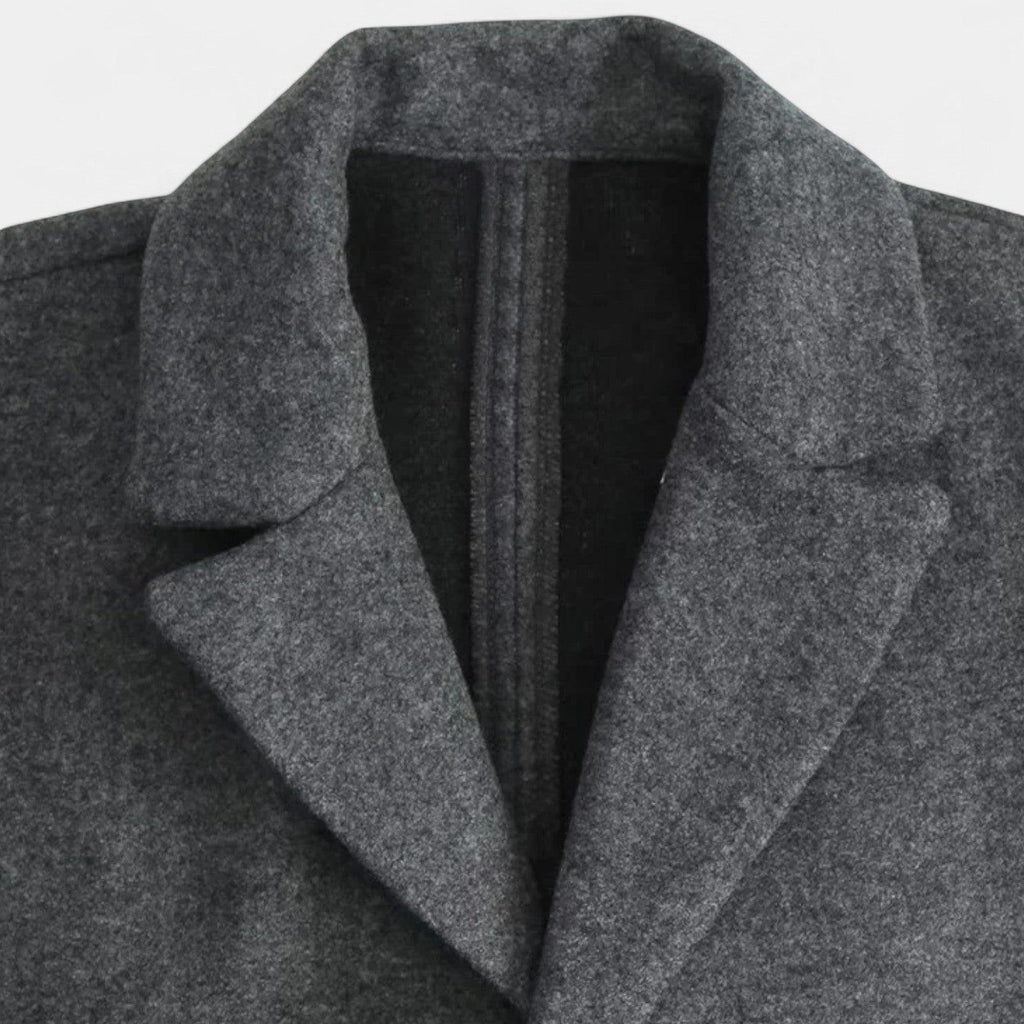 Wool Trench Coat for Women - Classy One-Piece Design for Stylish Outerwear