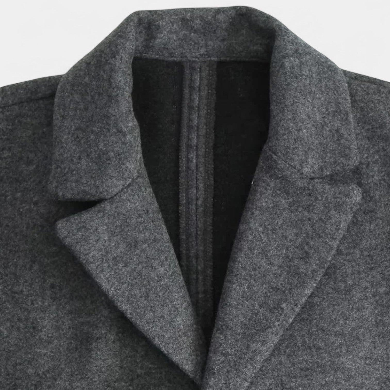 Wool Trench Coat for Women - Classy One-Piece Design for Stylish Outerwear
