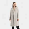Wool Trench Coat for Women - Classy One-Piece Design for Stylish Outerwear