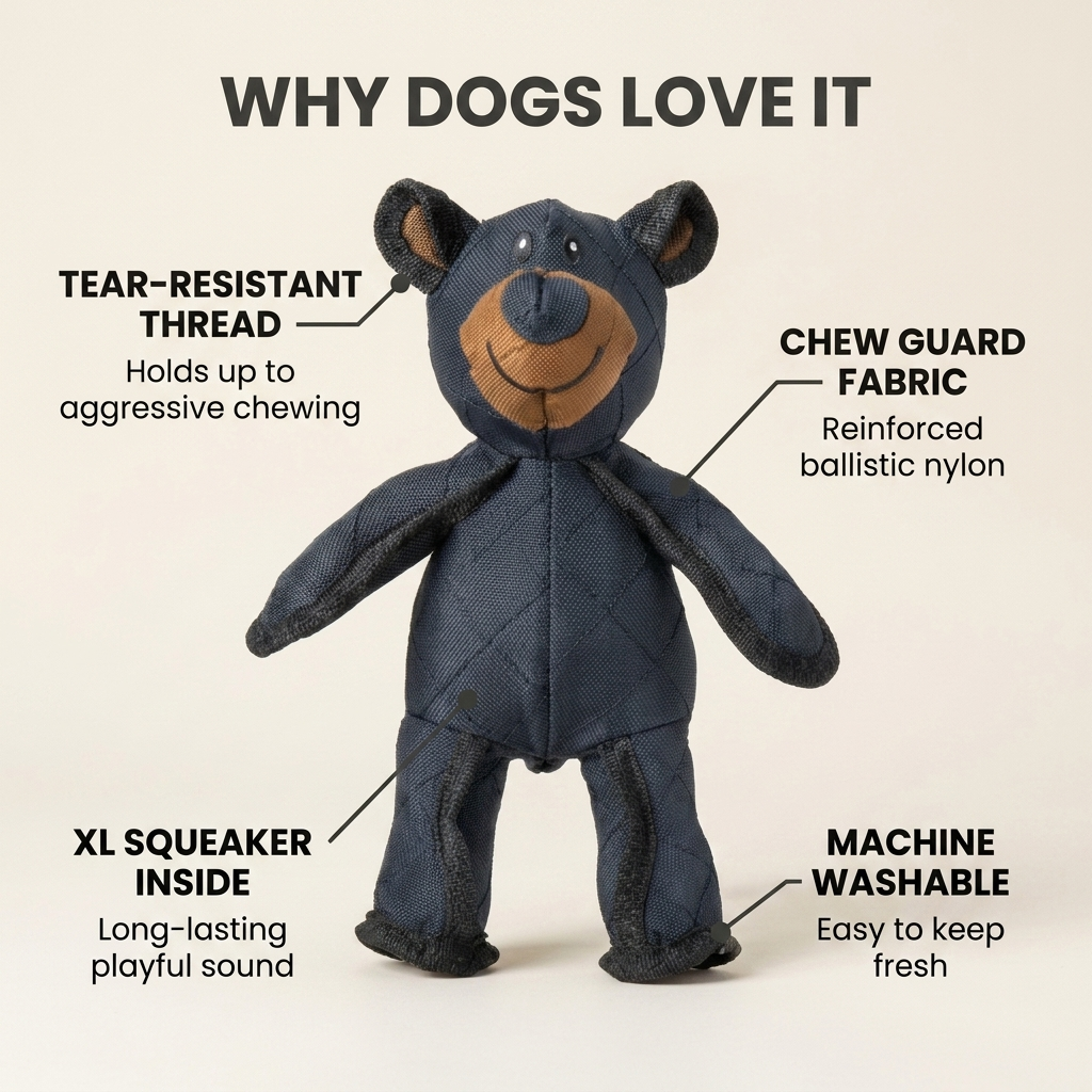 Indestructible Dog Toys for Heavy Chewers – Interactive Play, Durable Fun