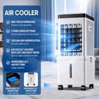 3-in-1 Air Cooler Fan Humidifier – Home, Office